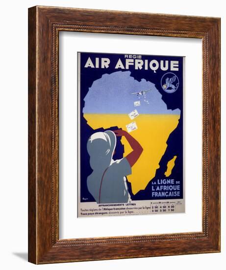 Air Afrique-null-Framed Premium Giclee Print