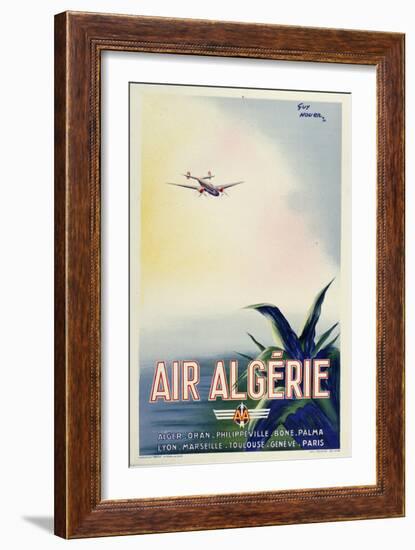 Air Algerie-null-Framed Giclee Print