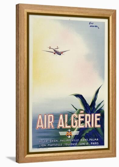 Air Algerie-null-Framed Premier Image Canvas