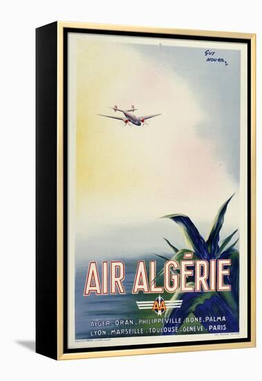 Air Algerie-null-Framed Premier Image Canvas