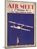 Air and Space: Air Meet Program Cover-null-Mounted Art Print
