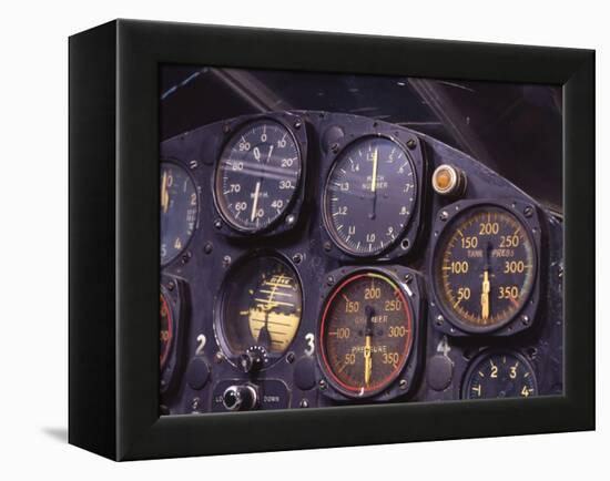 Air and Space: Bell X-1 Cockpit-null-Framed Premier Image Canvas
