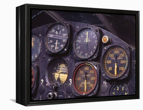 Air and Space: Bell X-1 Cockpit-null-Framed Premier Image Canvas