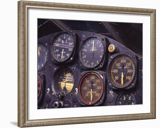 Air and Space: Bell X-1 Cockpit-null-Framed Photographic Print