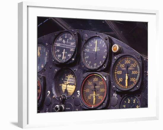 Air and Space: Bell X-1 Cockpit-null-Framed Photographic Print