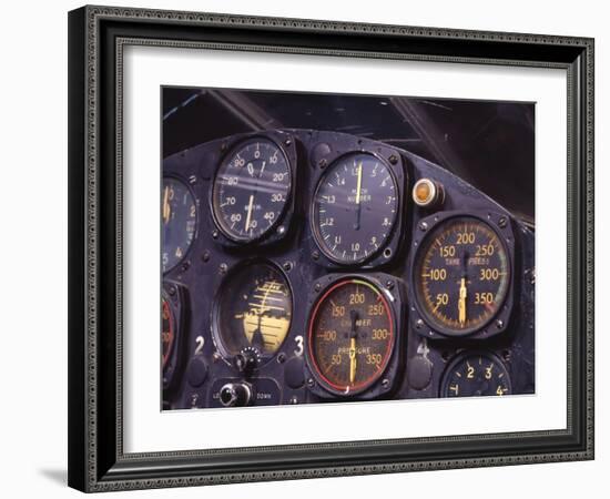 Air and Space: Bell X-1 Cockpit-null-Framed Photographic Print