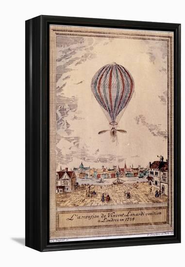 Air and Space: Lundari's Hydrogen Balloon-null-Framed Stretched Canvas