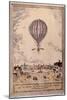 Air and Space: Lundari's Hydrogen Balloon-null-Mounted Art Print