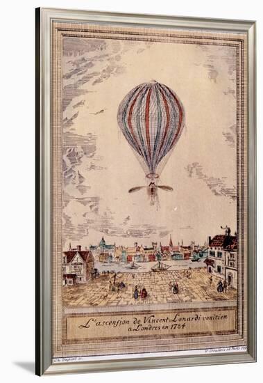 Air and Space: Lundari's Hydrogen Balloon-null-Framed Art Print