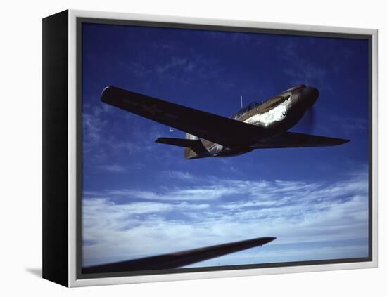 Air and Space: North American P-51B Mustang-null-Framed Premier Image Canvas