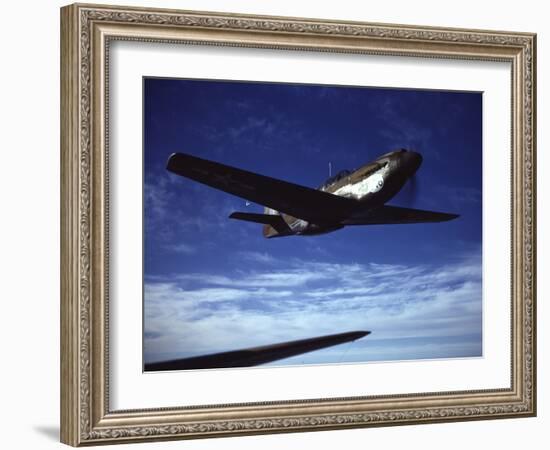 Air and Space: North American P-51B Mustang-null-Framed Photographic Print