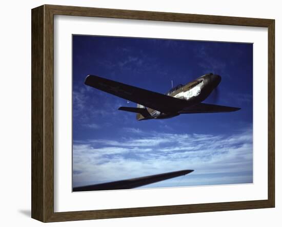 Air and Space: North American P-51B Mustang-null-Framed Photographic Print