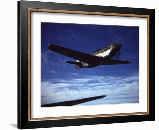 Air and Space: North American P-51B Mustang-null-Framed Photographic Print