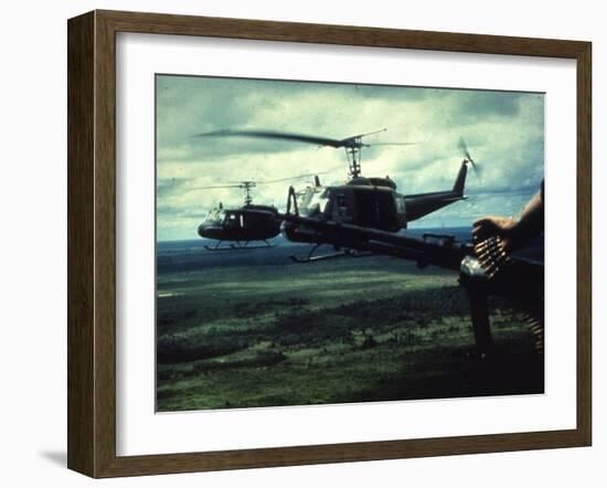 Air and Space: U.S. Army Bell UH-1 Iroquois--Framed Photographic Print