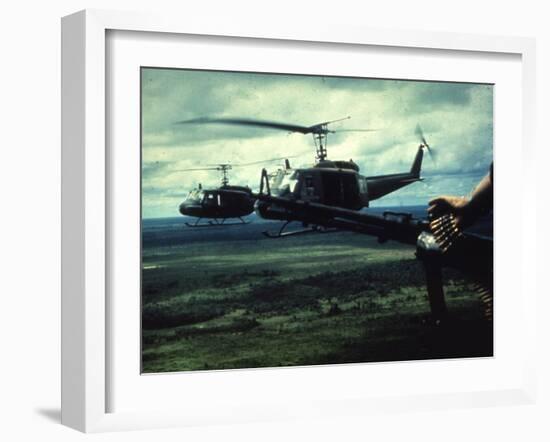 Air and Space: U.S. Army Bell UH-1 Iroquois-null-Framed Photographic Print