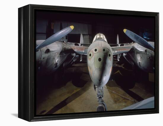 Air and Speed: Lockheed P-38-null-Framed Premier Image Canvas