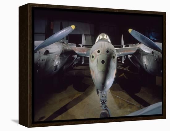 Air and Speed: Lockheed P-38-null-Framed Premier Image Canvas