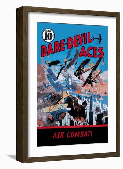 Air Combat!-null-Framed Art Print