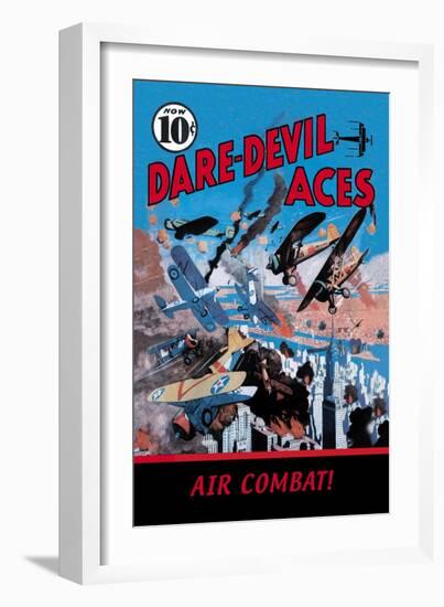 Air Combat!-null-Framed Art Print