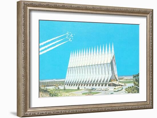 Air Force Academy Cadet Chapel-null-Framed Art Print