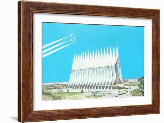 Air Force Academy Cadet Chapel-null-Framed Art Print