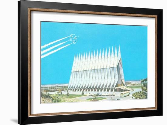 Air Force Academy Cadet Chapel-null-Framed Art Print