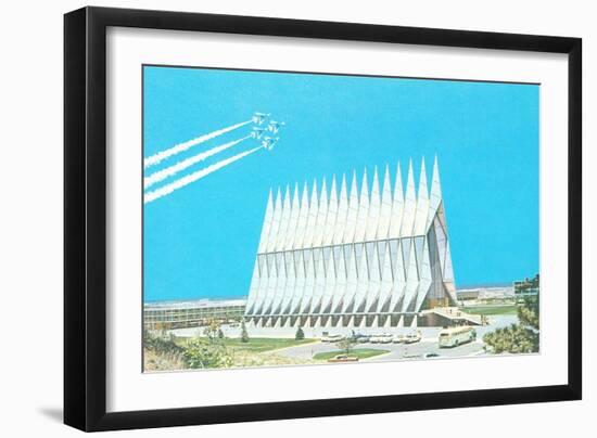 Air Force Academy Cadet Chapel-null-Framed Art Print