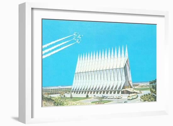 Air Force Academy Cadet Chapel-null-Framed Art Print