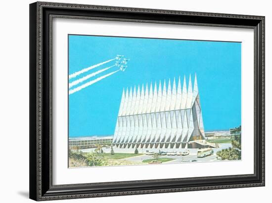 Air Force Academy Cadet Chapel-null-Framed Art Print