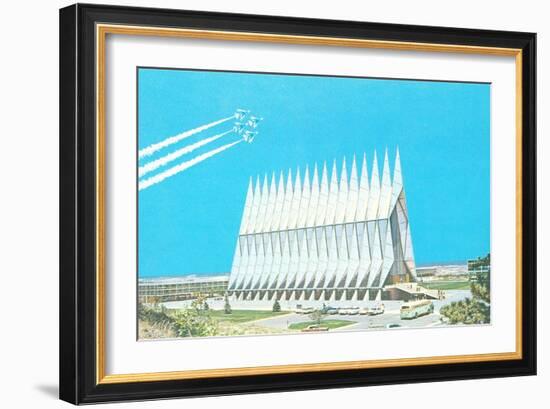 Air Force Academy Cadet Chapel-null-Framed Art Print