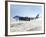 Air Force One, with President Obama and His Family Aboard, Prepares to Depart-null-Framed Photographic Print