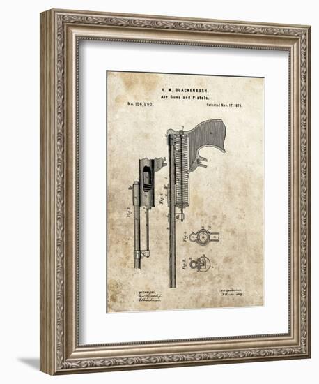 Air Guns & Pistols, 1874-Dan Sproul-Framed Art Print