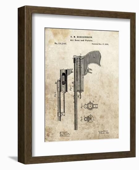 Air Guns & Pistols, 1874-Dan Sproul-Framed Art Print