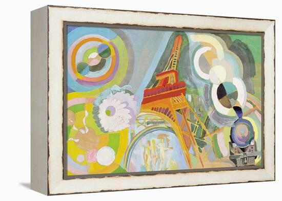 Air, Iron and Water, Study, 1937-Robert Delaunay-Framed Premier Image Canvas