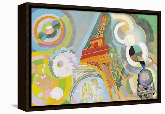 Air, Iron and Water, Study, 1937-Robert Delaunay-Framed Premier Image Canvas