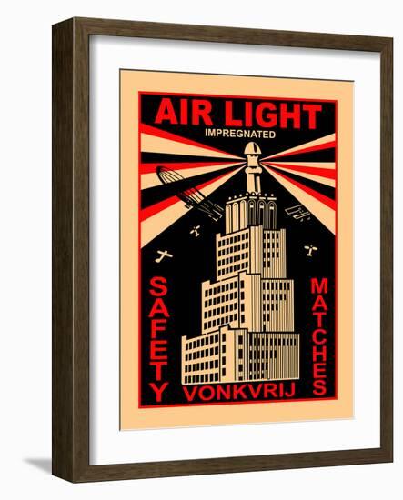 Air Light Matches-Mark Rogan-Framed Art Print