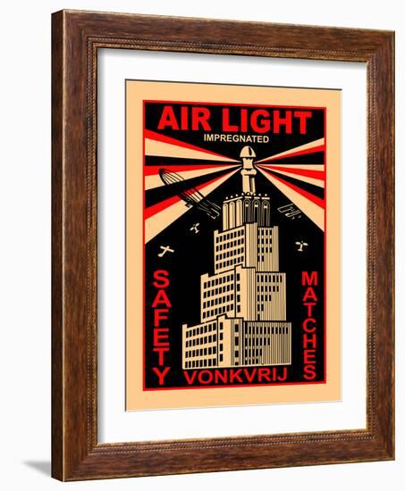 Air Light Matches-Mark Rogan-Framed Art Print