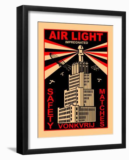 Air Light Matches-Mark Rogan-Framed Art Print