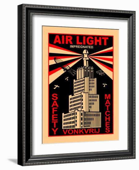 Air Light Matches-Mark Rogan-Framed Art Print