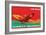 Air Mail Safety Matches-null-Framed Premium Giclee Print