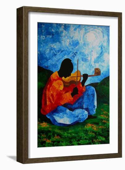 Air on the G String, 2012, (Acrylic on Canvas)-Patricia Brintle-Framed Giclee Print