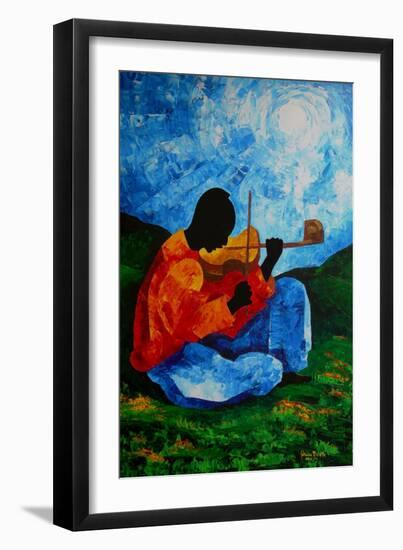 Air on the G String, 2012, (Acrylic on Canvas)-Patricia Brintle-Framed Giclee Print