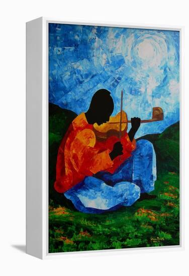 Air on the G String, 2012, (Acrylic on Canvas)-Patricia Brintle-Framed Premier Image Canvas
