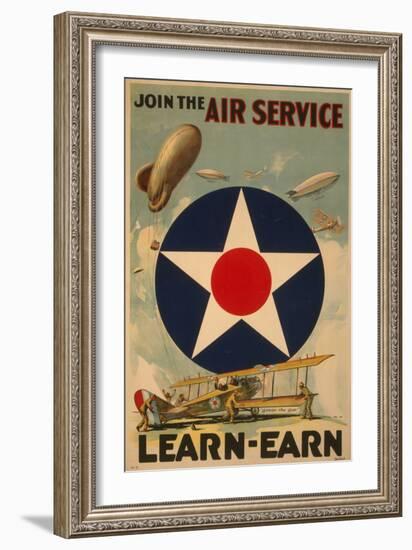 Air Service-null-Framed Art Print