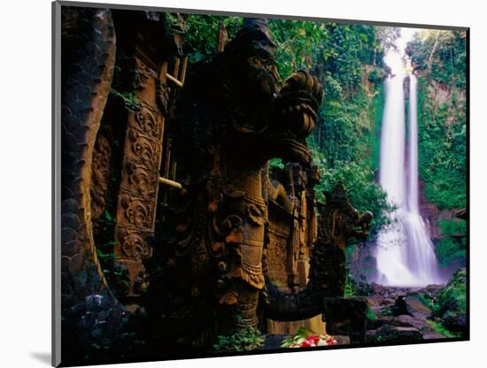 Air Terjun Gitgit Waterfall Near Lovina, Lovina, Indonesia-Tom Cockrem-Mounted Photographic Print