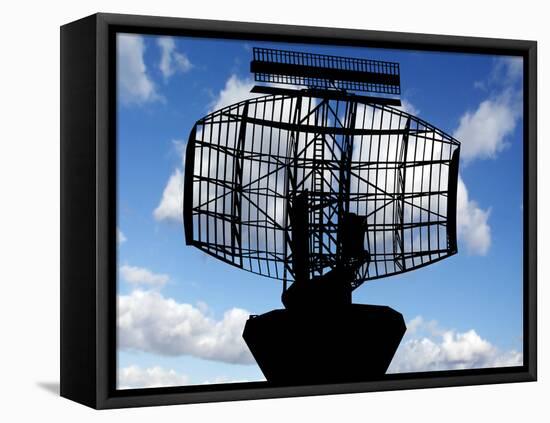 Air Traffic Control Radar-Victor De Schwanberg-Framed Premier Image Canvas