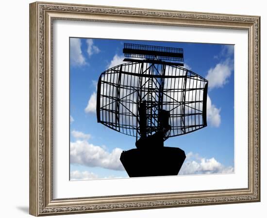 Air Traffic Control Radar-Victor De Schwanberg-Framed Photographic Print