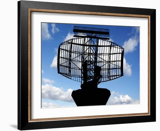 Air Traffic Control Radar-Victor De Schwanberg-Framed Photographic Print