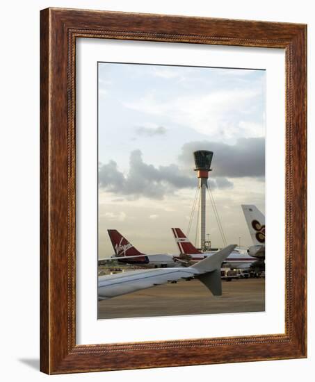 Air Traffic Control Tower, UK-Carlos Dominguez-Framed Photographic Print