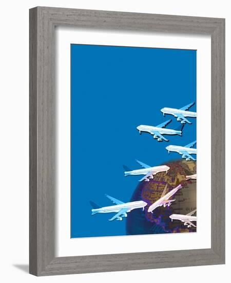 Air Travel-Cristina-Framed Photographic Print